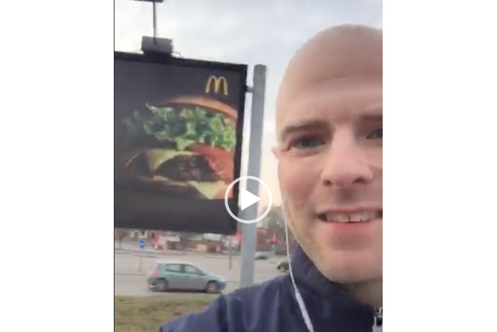 McDonald’s has a great billboard